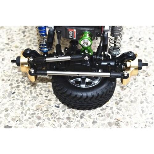  Front Steering Wheel Hub Carrier Cooper for TAMIYA 1/10 4WD G500 58675 RC Car Parts