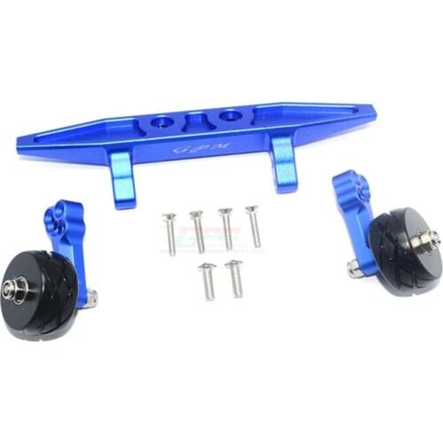 Porous position adjustable angle rear anti-rolling wheel For TRAXXAS RUSLTLER 4X4 VXL 67076-4 RUS4040R