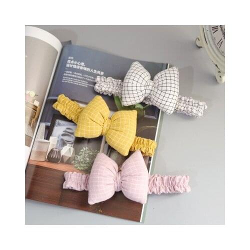 2019 New Baby Stretch Headband Soft Rabbit Bowknot Turban Hair Bands for Children Girls Elastic Headwrap Hair Accessories