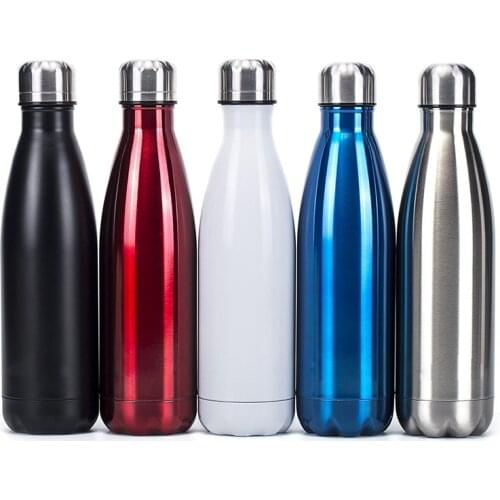 17oz/500ml Vacuum Flask Double Wall Stainless Steel Insulated Water Bottle Thermos