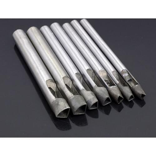 Fan shaped flower punch DIY leather punching tool punch flower punch leather puncher