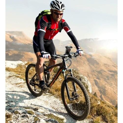 Rotating bike mount holder Phone Mount Universal Bicycle Motorcycle Cell Phone Holder 360 rotate