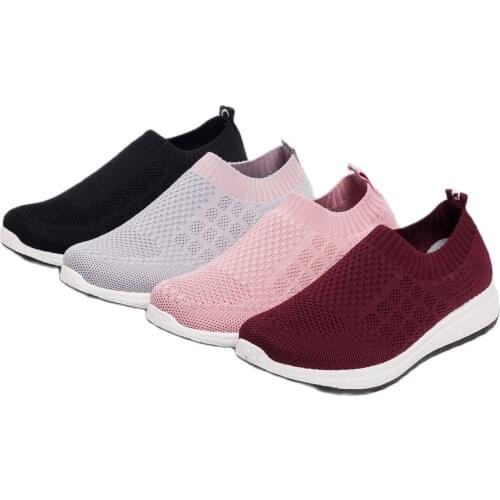Tenis Mujer 2021 Tennis Shoes for Woman New Breathable Mesh Sneakers Female Platform Chaussure Femme Deportivas Jogging Trainers