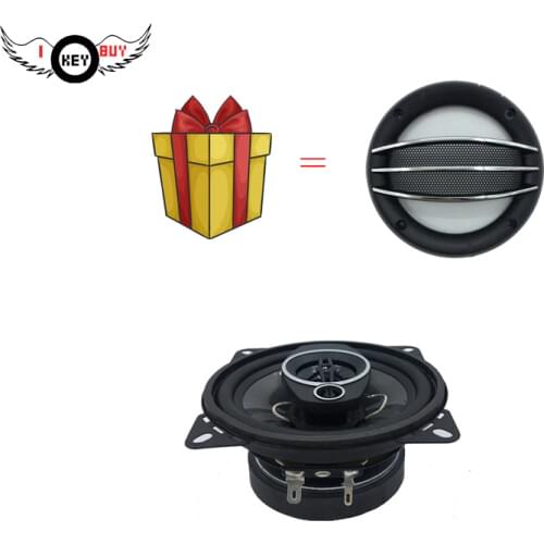 1pc 4 inch 200W 4 Ohm 3 Ways Coaxial Car Speaker Audio Vehicle Auto Stereo Hifi Full Range Louder Speakers