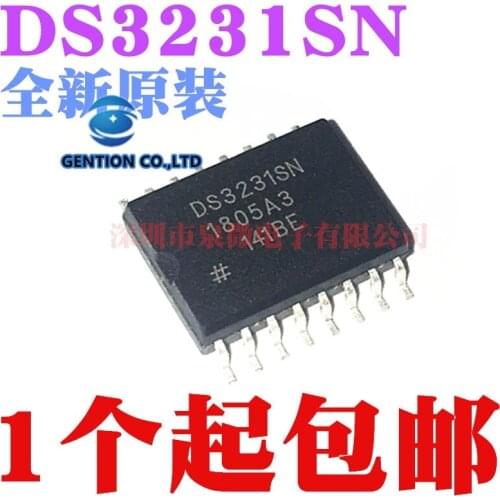 2PCS DS3231 DS3231SN SOP16 in stock 100% new and original