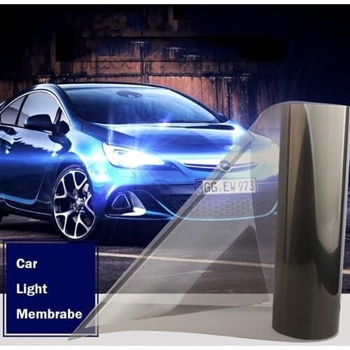 30*200cm 40*200cm Auto Car Smoke Fog Light Headlight Taillight Tint Vinyl Film Sheet Sticker Waterproof Car Body Film Cover Car