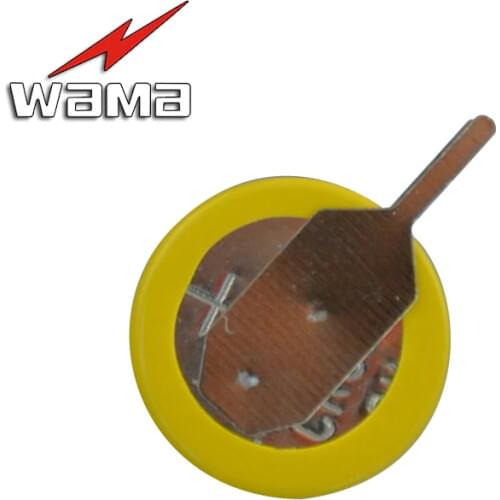 50pcs/lot Wama CR927 Button Cell Batteries 3V 30mAh 2 Feet Welding Solder Pins Digital Products DL927 ECR927 Coin battery