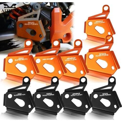 990 SMT ADV Rear Brake Reservoir Pump Protector Guard For 950 ADVENTURE S 950 ADVENTURE SUPER ENDURO MOTO Heel Cover Guard Right