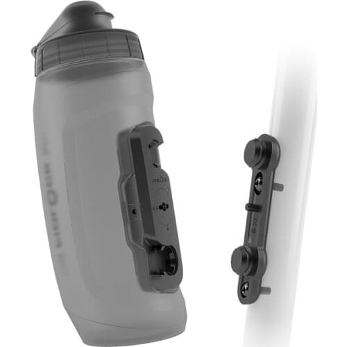 TWIST bottle 590 + bike base 590 ML TRINKFLASCHE FÜR MAGNET-MECHANISCHES FLASCHENHALTERSYSTEM INKL. HALTER