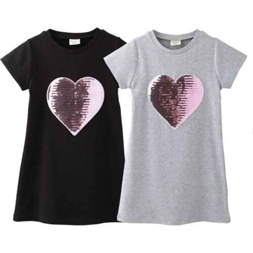 Kids Dresses For Girls Sequins Summer Girls Clothes Party Princess Dress Children Costume 2 3 4 5 6 7 Years Toddler Girl Dresses