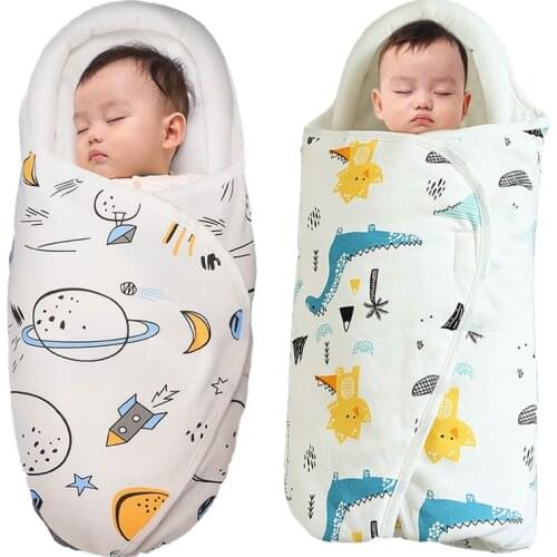 Baby Anti Startle Sleeping Bag With Velcro Infant U Shaped Head Pillow Protection Blanket Sleepers Newborn Boy Girl Pajamas
