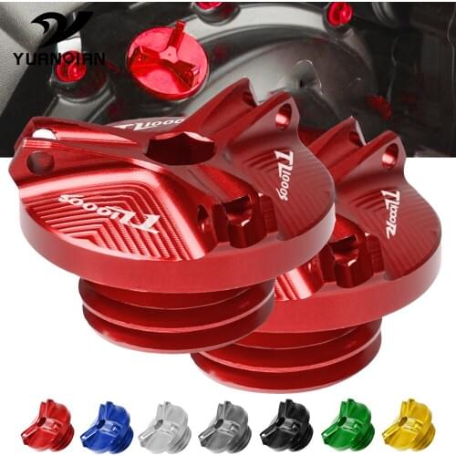 Motorcycle Engine Oil Filter Cup Plug Cover Screw FOR SUZUKI TL1000R TL1000S 1998 1999 2000 2001 2002 2003 2004 TL 1000R 1000S