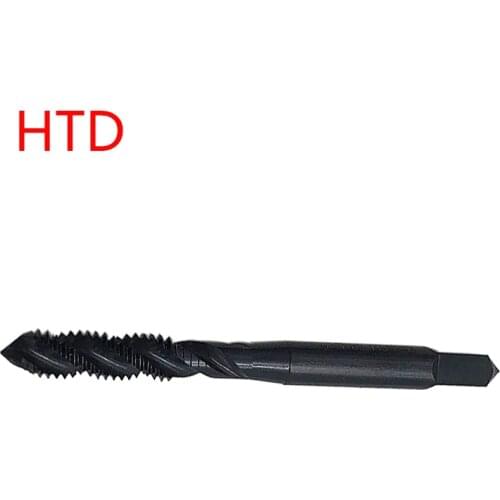 HTD HSSE Spiral Fluted Tap UNC 2-56 4-40 6-32 8-32 10-24 1/4 5/16 3/8 7/16 1/2 UNF 10-32 Machine Screw Thread Taps