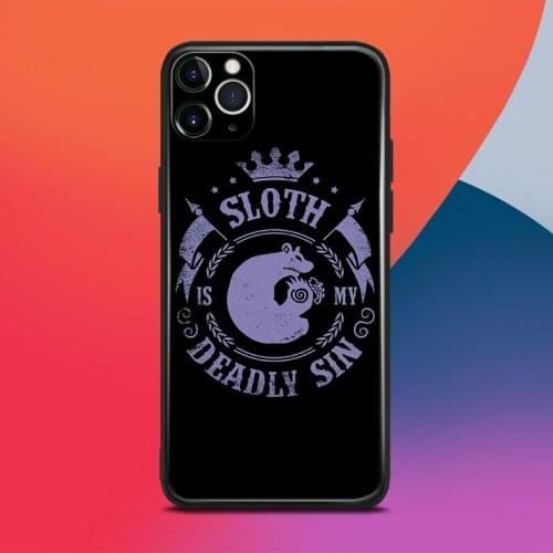 Sloth deadly sin Nanatsu no Taizai anime For iPhone se 6 6s 7 8 plus x xr xs 11 pro max soft silicone phone case cover shell