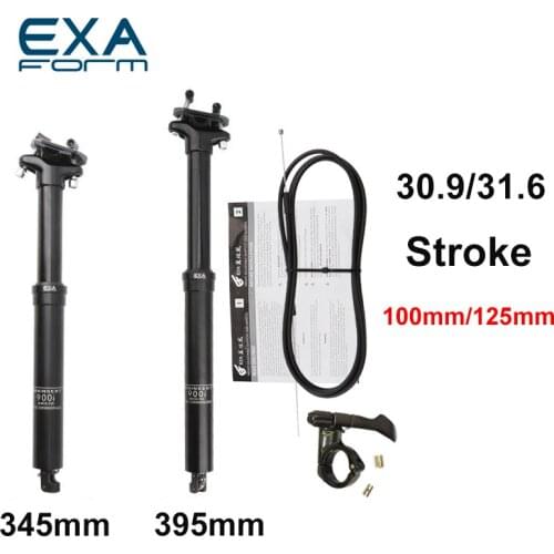 Kindshock KS EXA 900i Dropper Seatpost 30.9 / 31.6 * 395mm Mountain Bike Wire Control Elevator Hose Internal routing Seat Post