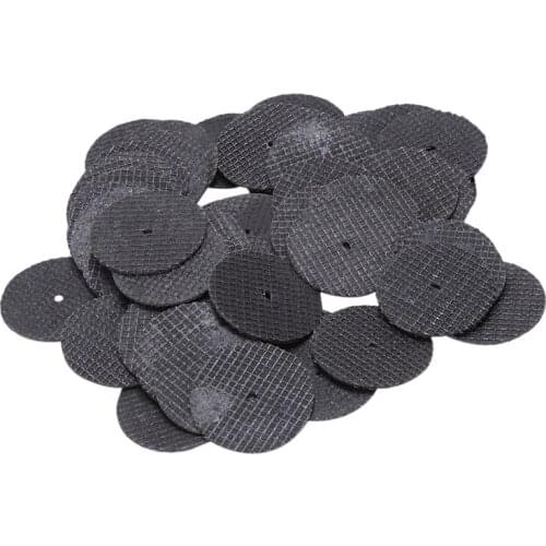 SHGO HOT-50Pcs Dremel Accessories 32Mm Cutting Discs Resin Fiber Cut Off Wheel Discs For Rotary Tools Grinding Abrasive Tools