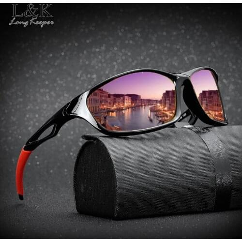 Long Keeper New Polarized Sunglasses Men Women Fishing Goggles Driving Sun Glasses Male Black Sport Eyewear UV400 Oculos de sol