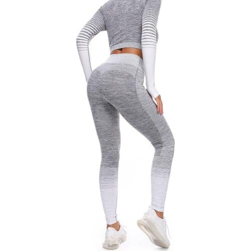 ATHVOTAR Yoga Sports Push Up Leggings Seamless Leggings Yoga Sports Women Leggings Yoga Fitness Womens Pants