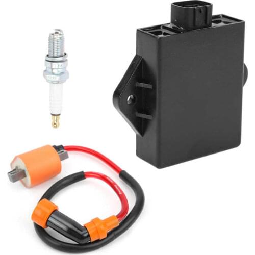 Spark plug tester stroboscope ignition ATV Ignition Coil ＋ Spark Plug ＋ CDI Kit 3530‑011 Replacement for Arctic Cat 300