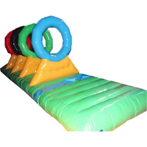Fun Props Obstacles Inflatable Balance Wood Hurdles Outdoor Training Game