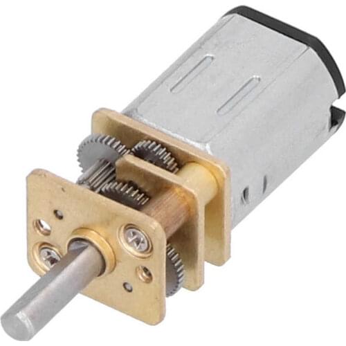 12FN20 DC6V 300RPM DC Gear Motor Metal Speed Reduction Motor Replacement Parts Electric Motor Electrical Supplies