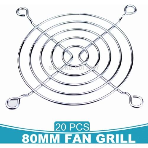 20 PCS LOT 8cm Fan Protective Metal Grille 80mm Dedicated