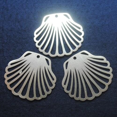 5pcs wholesale aluminium pendants the machine cutting new arrivals size 50x45mm for necklace pendants making accessories