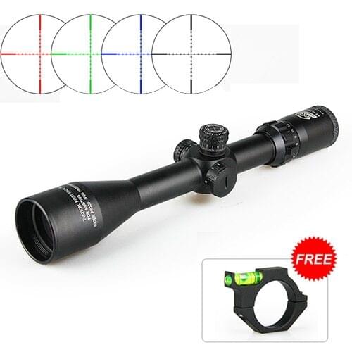 Canis Latrans Rifle Hunting Scope FFP 3-12X40 Rifle Scope Red Green Illuminated Reticle for Outdoor Sport gs1-0252