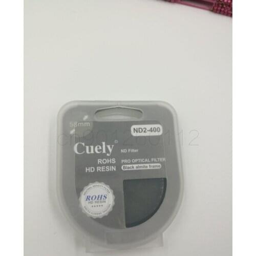 Fader Variable Neutral Density ND ND2-ND400 ND2-400 Filter Adjustable 52mm 58mm 67mm 37 46 49 52 55 58 62 67 72 77 82mm Lenses