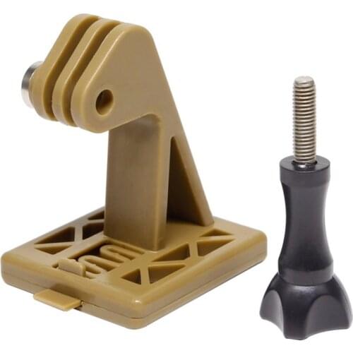 Tactical camera helmet fixed adapter GoPro Action Shot gun Hunting Rifle Camera mount 22 Mount Airsoft camera Adapter Kit for