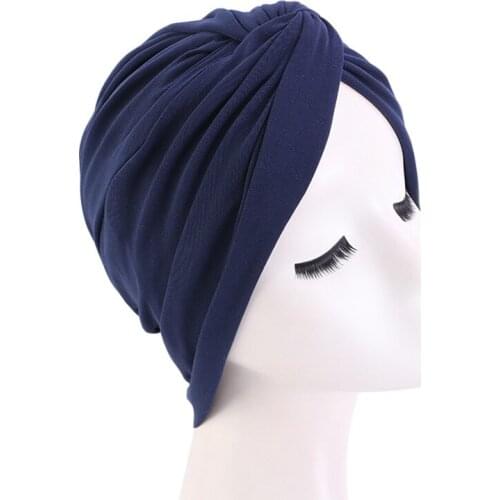 Muslim Women Chemo Cap Double-layer super soft stretch cotton turban cap Headwear Hat caps Islam
