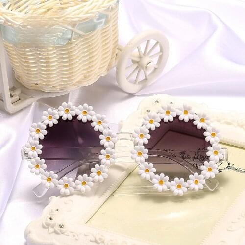 Round Frame Lace Sunglasses Prom Party Glasses Decorative Sunglasses sunglasses women 2020 rectangle sunglasses