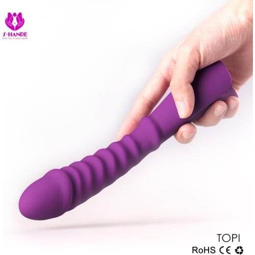 Powerful 9 Speeds USB Charge G-spot Magic AV Wand Vagina Penis Vibrator Anal Plug Clitoris Masturbator Dildo Sex Toys for Woman