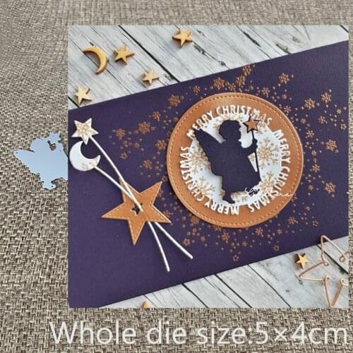 New Design Craft Metal Cutting Die cuts Star angel kid decoration scrapbook Album Paper Card Craft Embossing die cuts