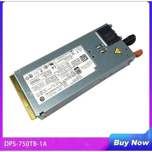 Server Power Supply For DELL R510 R910 T710 D750P-S0 DPS-750TB-1A FN1VT 0FN1VT 0CNRJ9 CNRJ9 F613N 0F613N 750W Fully Tested