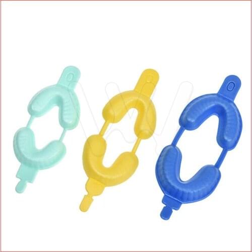 Dental Disposable Impression Tray Bite Fluoridated Foam 5Pair 3 Sizes