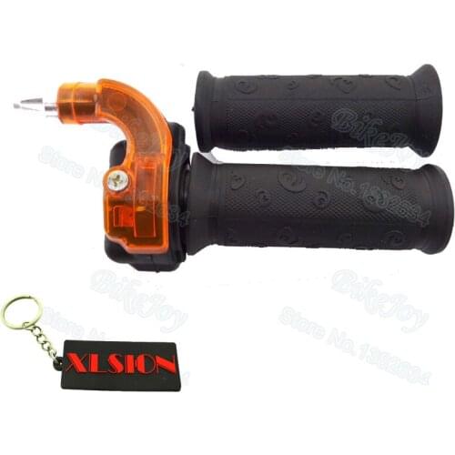 Twist Throttle Hand Grip Set For 2 Stroke Engine ATV Quad Go Kart Dirt Pocket Mini Bike Motorcycle Motorbike Parts