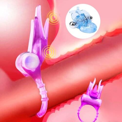 Vibrating cock ring male lock sperm ring scrotum bound cock ring sex toy male erection prostate massage delayed ejaculation lock