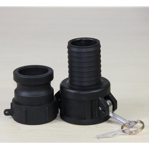 High quality Thicken IBC water tank adapter Valve connector IBC A200 & plastic Camlock Combination Pack hot sale