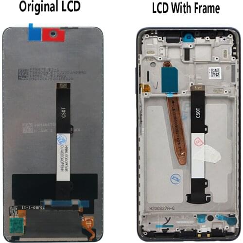 Original Screen 6.67'' For Xiaomi Poco X3 MZB9965IN M2007J20CI LCD Display Touch Screen Digitizer Assembly