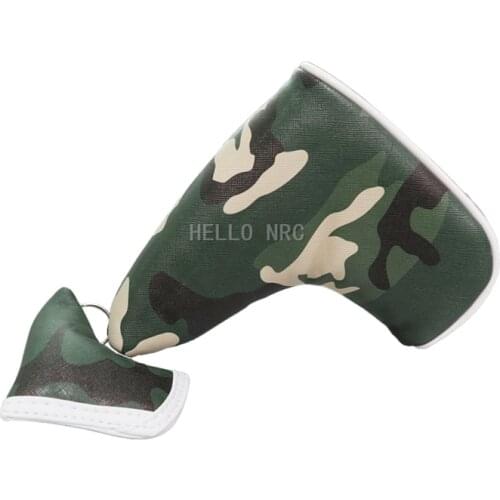 Golf supplies Putter Headcover 1 pcs Magnet Closed Camouflage Style