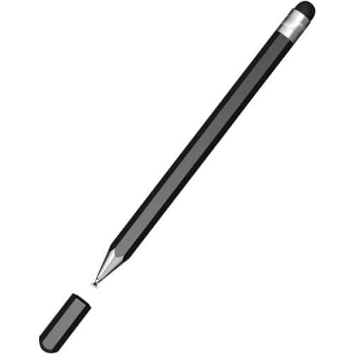 100pcs/lot Hexagonal Pencil Suction Cup Capacitor Stylus Mobile Phone Tablet Universal Replaceable 7.0 Silicone Head Custom Logo