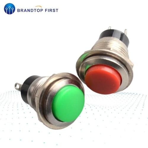 12mm 2pin momentary push button switch Non-locking switch DS-318