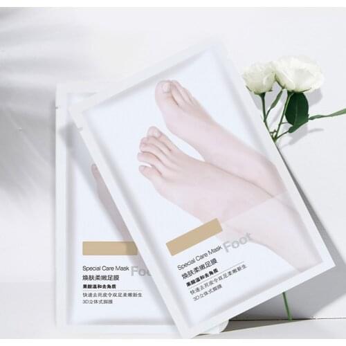 2pcs Foot Mask Dead/Hard Skin Callus Removal Moisturizing Nourishing Socks Foot Film Anti-crack Foot Care Tool for Pedicure