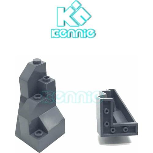 50pcs/lot Kennie Building Blocks DIY Stone mountain parts Compatible with NO.559 Mountain Brick 3x3x5 Rock Panel DIY Brick Part