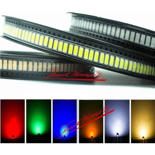 500pcs high power 0.5w 1/2w SMD CHIP 5630/5730 red green blue yellow uv led