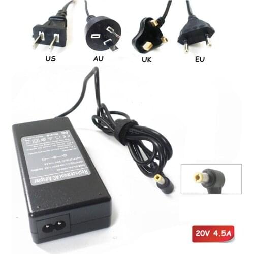 Laptop AC Adapter Power Supply Cord For Lenovo G460 G470 V470 V550 CPA-A090 PA-1900-56LC 20V 4.5A 90W New + Cable
