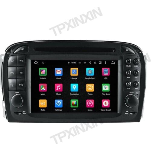 Android 10 For Mercedes Benz SL SL500 R230 2001-2007 Car CD DVD Player Auto Radio Car GPS Navigation Headunit Multimedia Satnav