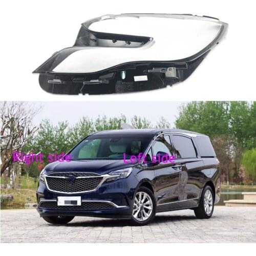 Car Headlight Lens For Buick GL8 ES 2020 2021 Headlamp Cover Car Replacement Front Auto Shell Cover