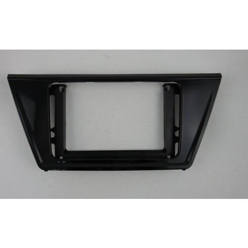 Car Facia for Volkswagen VW Touran 2015+ (Piano Black) Radio DVD Stereo CD Panel Dash Kit Trim Fascia Face Plate Console Bezel